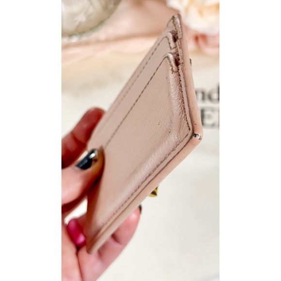 Alexander McQueen Baby Pink Cardholder - Picture 5 of 10